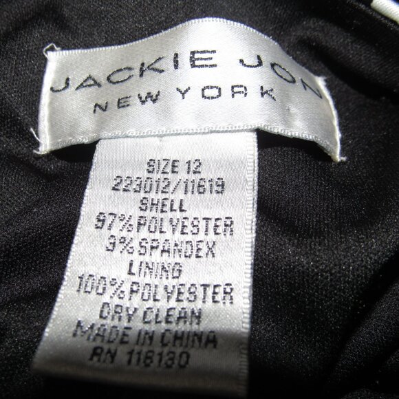 Jackie Jon New York Rosette-Neck Animal Print Shell Top • Size 12 | Chic Elegant - Picture 6 of 6